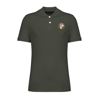 Wiedehopf Bio Männer Poloshirt Stick
