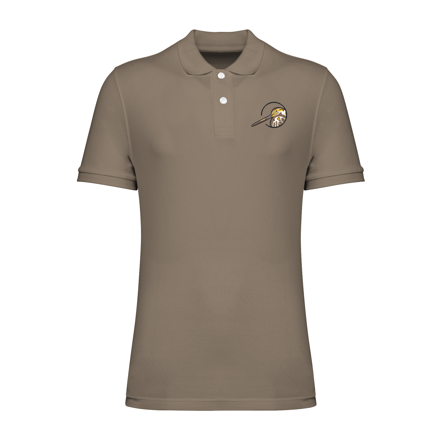 Bekassine Bio Männer Poloshirt Stick