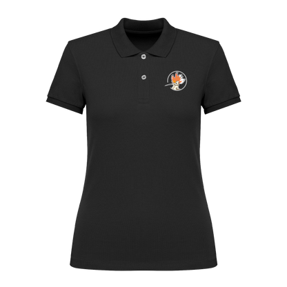 Wiedehopf Bio Frauen Poloshirt Stick