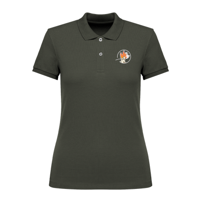 Wiedehopf Bio Frauen Poloshirt Stick