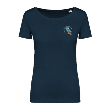 Eisvogel ganz Bio Frauen T-Shirt