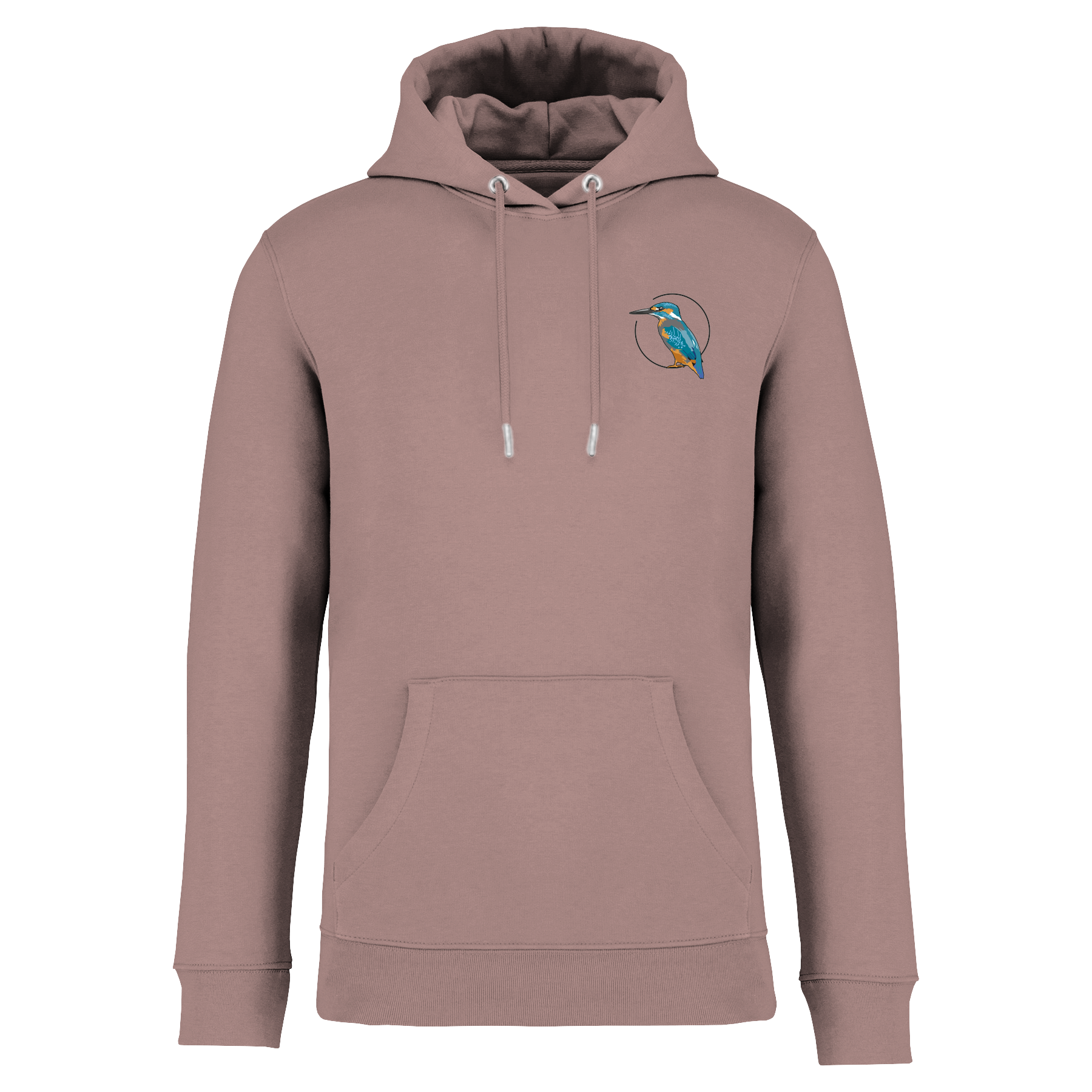 Eisvogel ganz Bio Unisex Hoodie