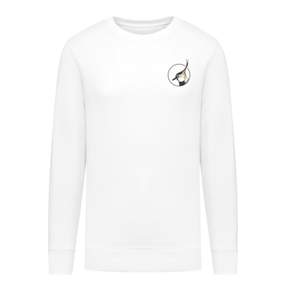 Kiebitz Bio Männer Sweatshirt Backprint