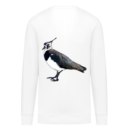 Kiebitz Bio Männer Sweatshirt Backprint