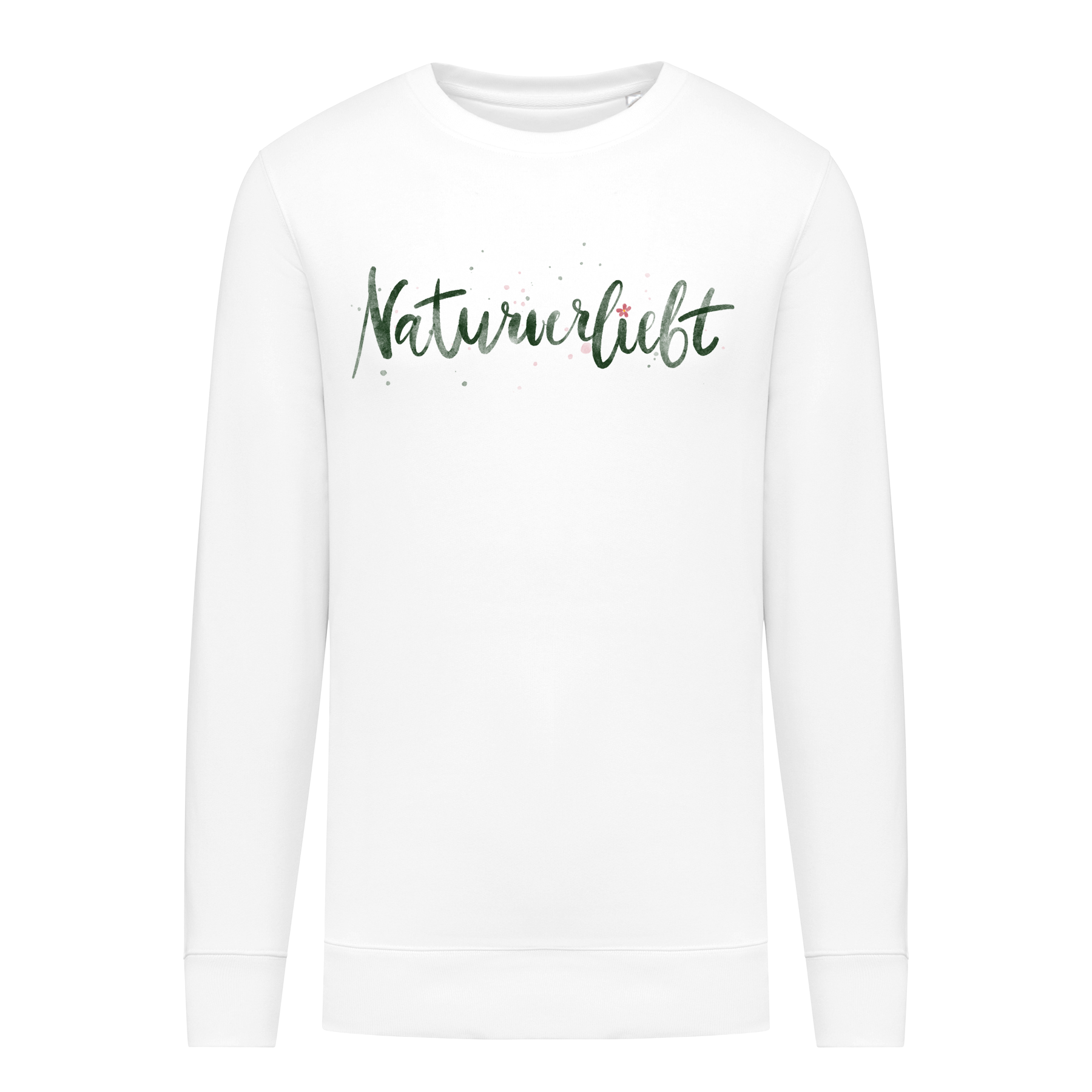 Naturverliebt Bio Unisex Sweatshirt Frontprint