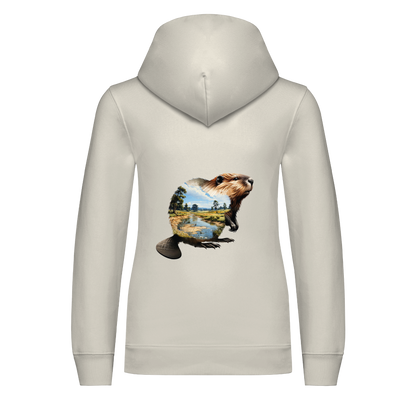 Biber Bio Kinder Unisex Hoodie Backprint