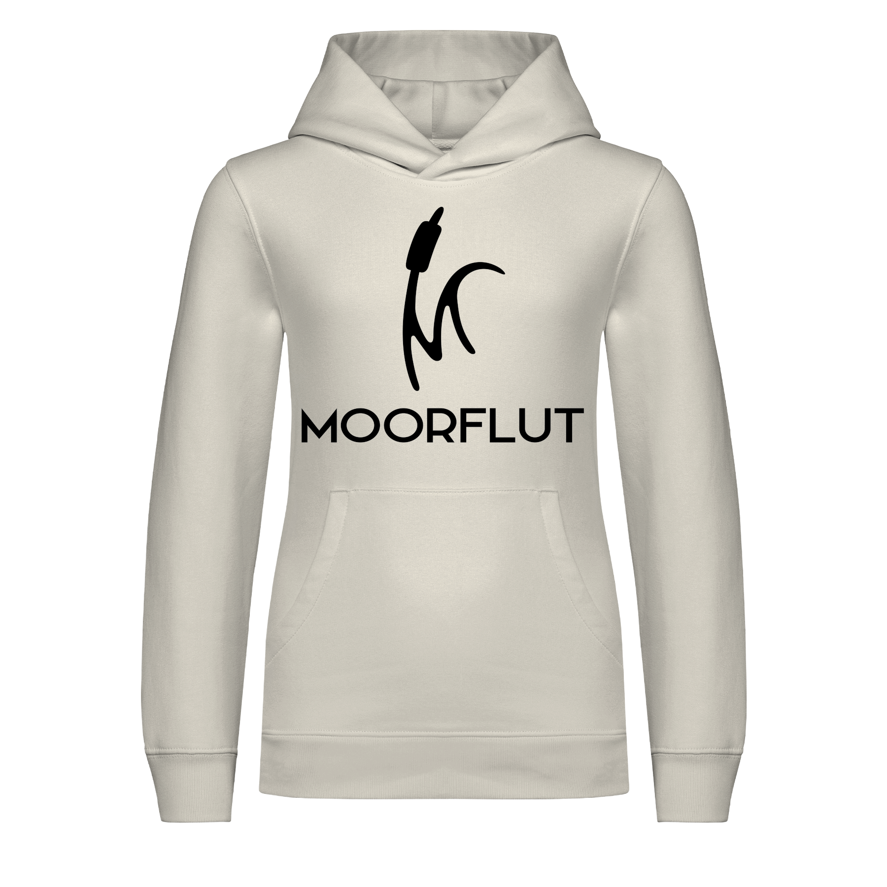 MOORFLUT Bio Kinder Unisex Hoodie Frontprint
