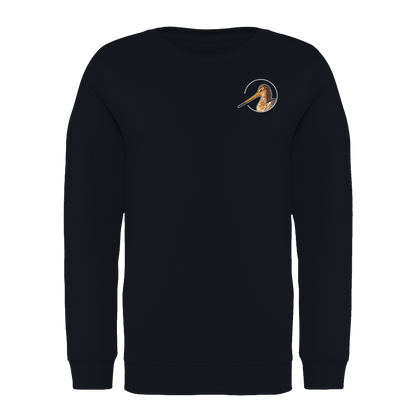 Uferschnepfe Bio Kinder Unisex Sweatshirt