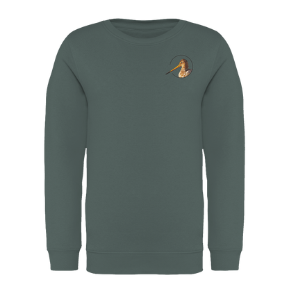 Uferschnepfe Bio Kinder Unisex Sweatshirt