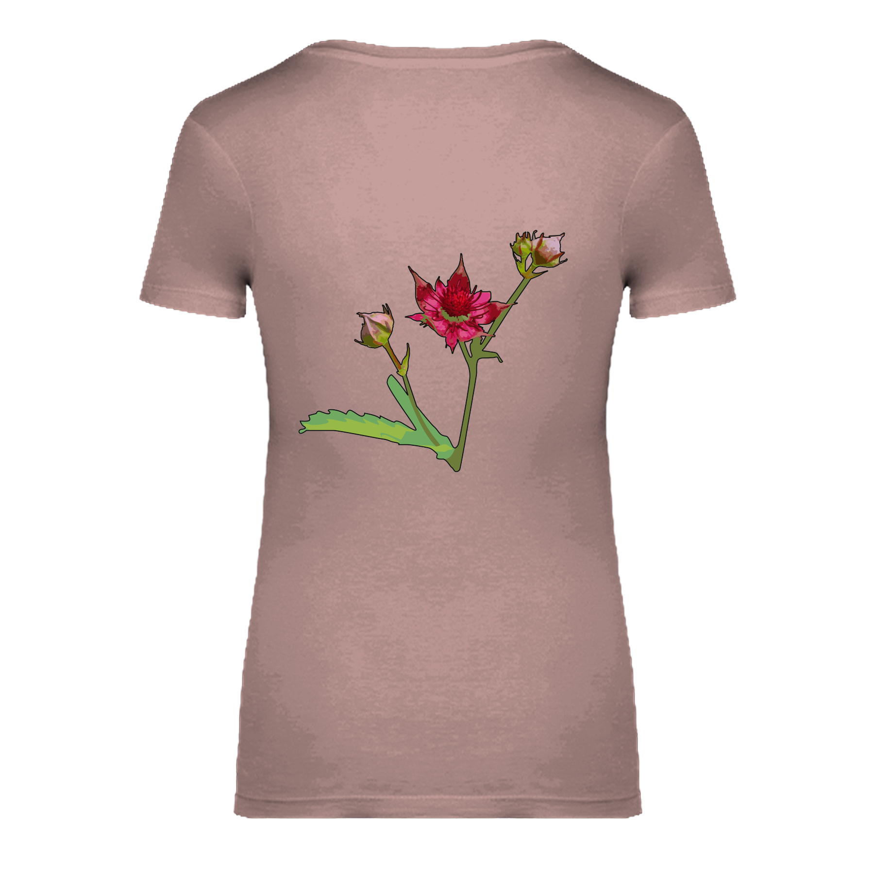 Sumpf-Blutauge Bio Frauen T-Shirt Backprint