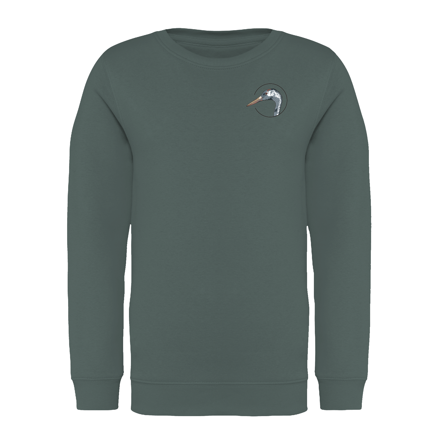 Kranich Bio Kinder Unisex Sweatshirt