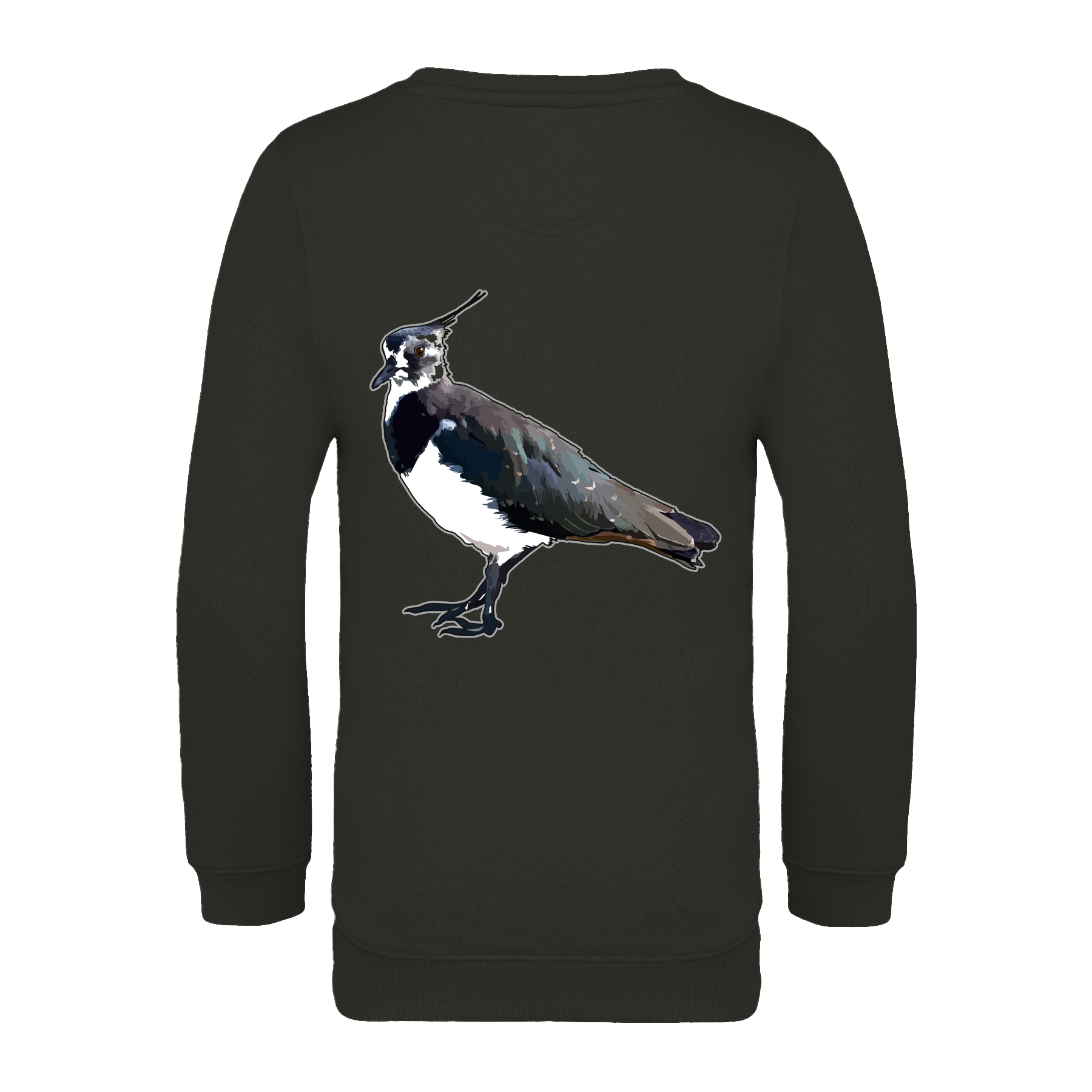 Kiebitz Bio Kinder Unisex Sweatshirt Backprint