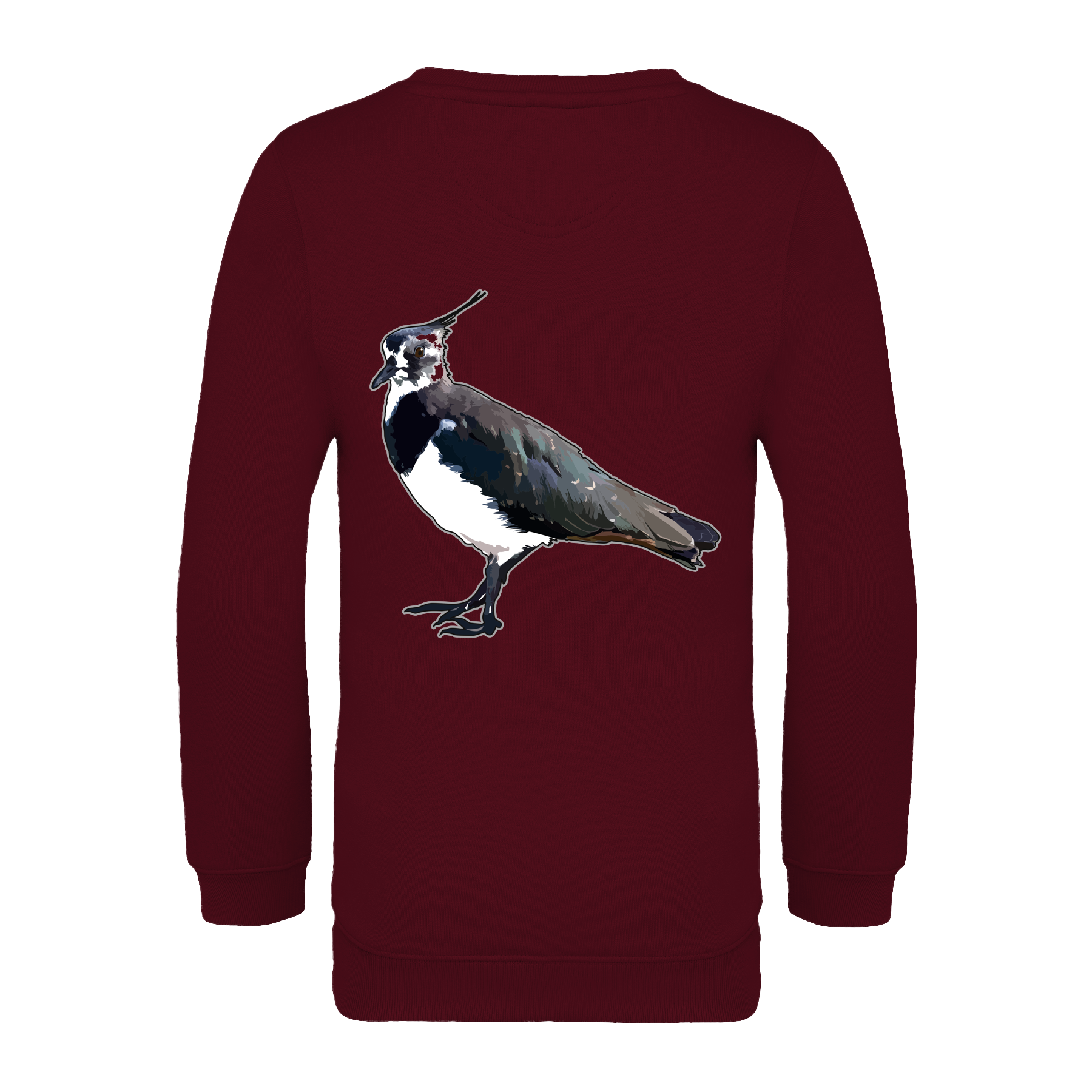 Kiebitz Bio Kinder Unisex Sweatshirt Backprint