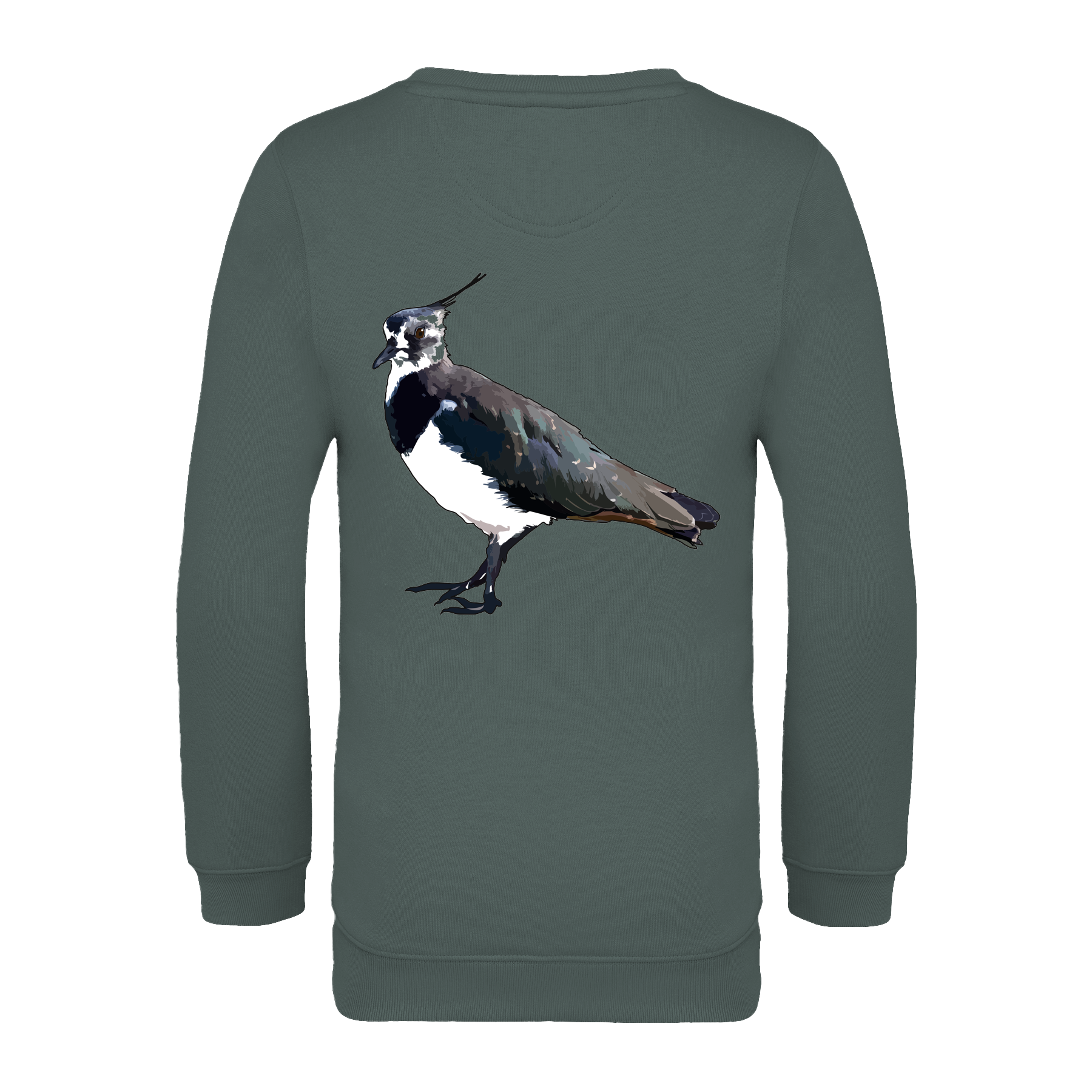 Kiebitz Bio Kinder Unisex Sweatshirt Backprint