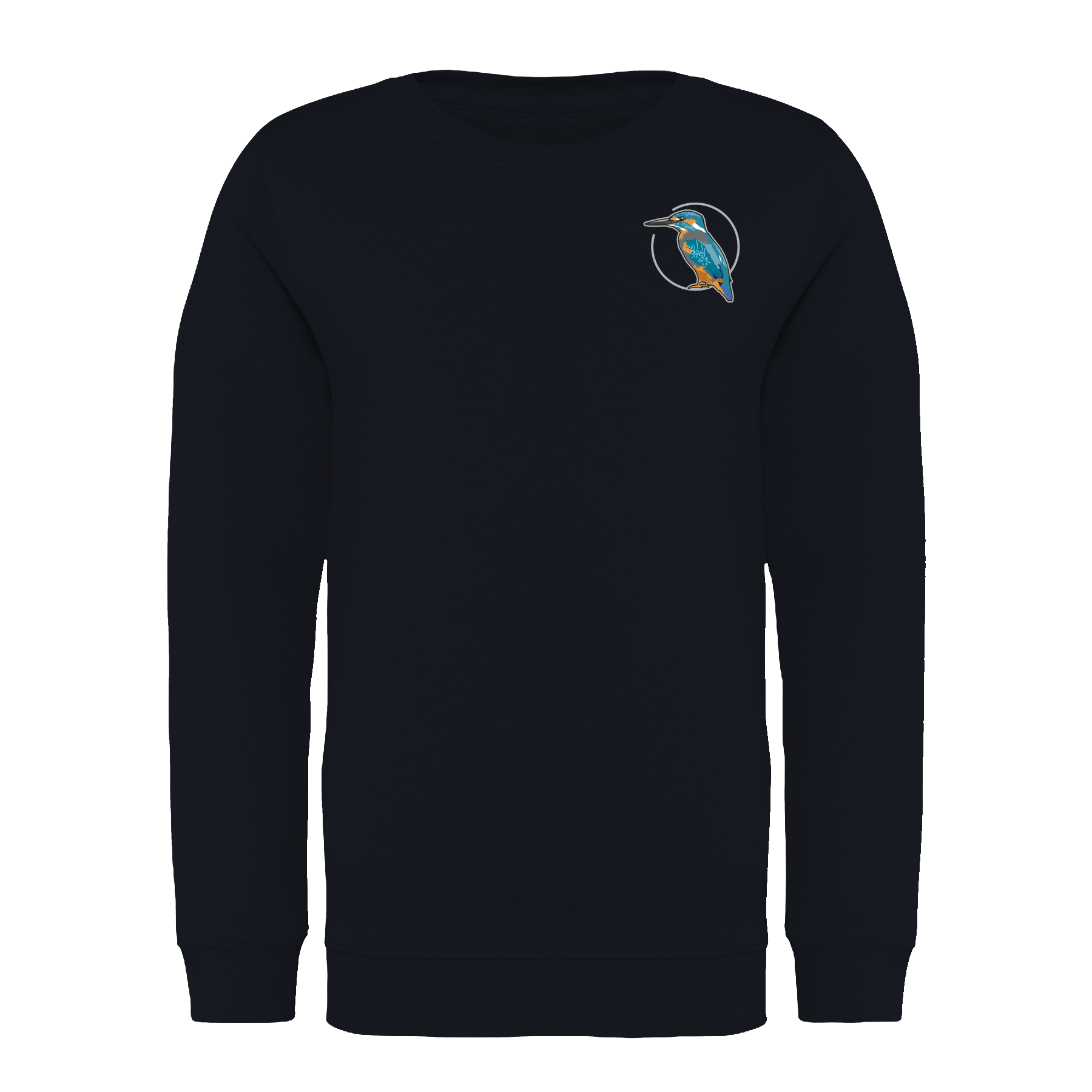 Eisvogel ganz Bio Kinder Unisex Sweatshirt