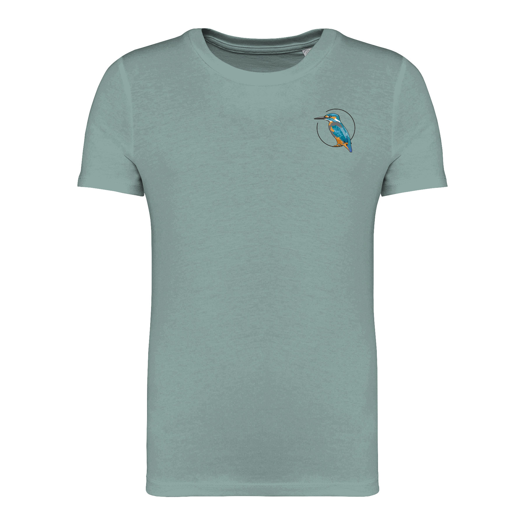 Eisvogel ganz Bio Kinder Unisex T-Shirt