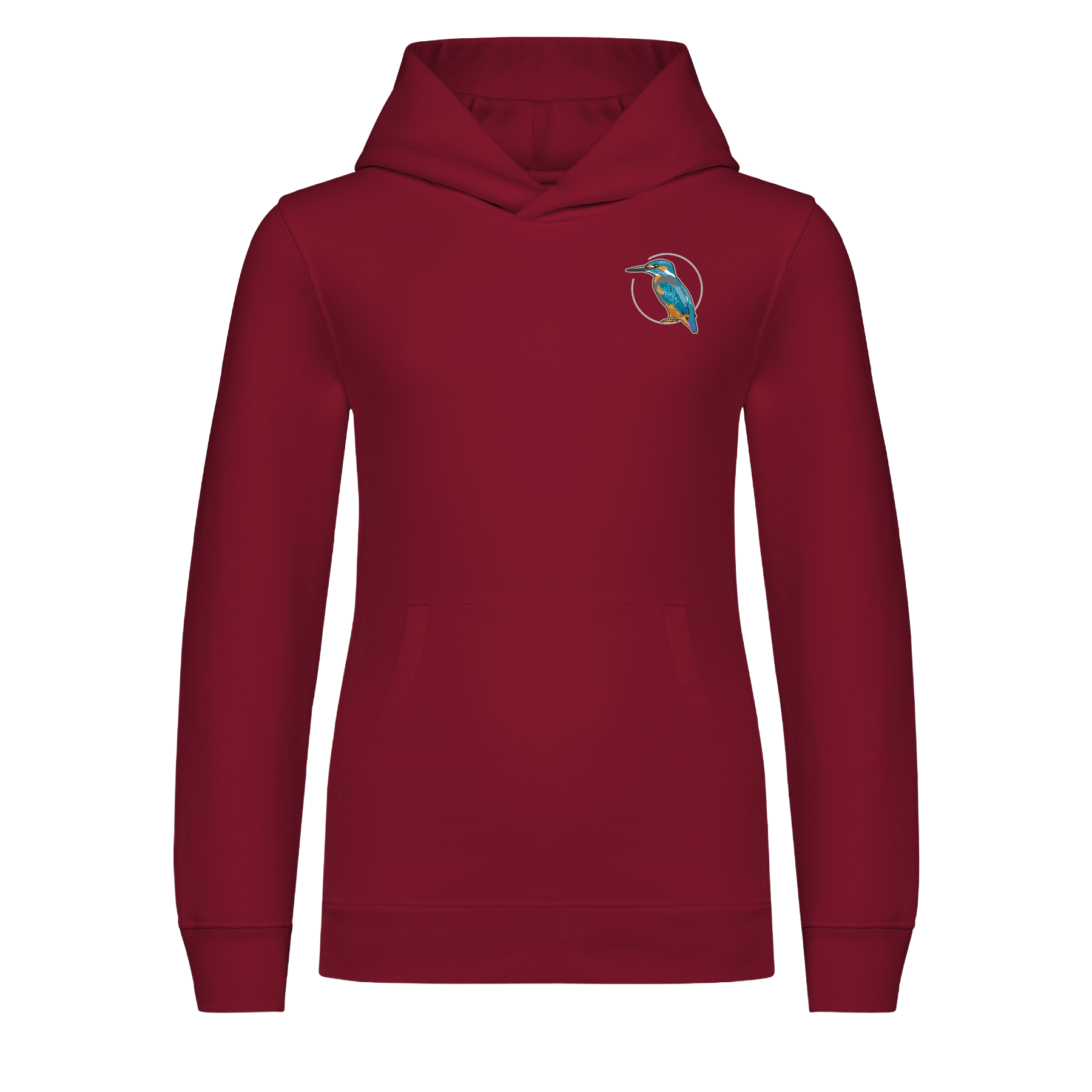 Eisvogel ganz Bio Kinder Unisex Hoodie