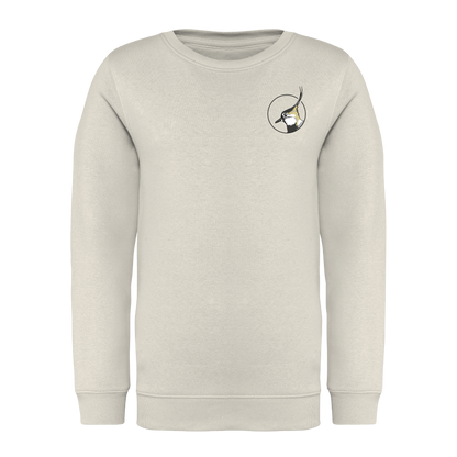 Kiebitz Bio Kinder Unisex Sweatshirt Backprint