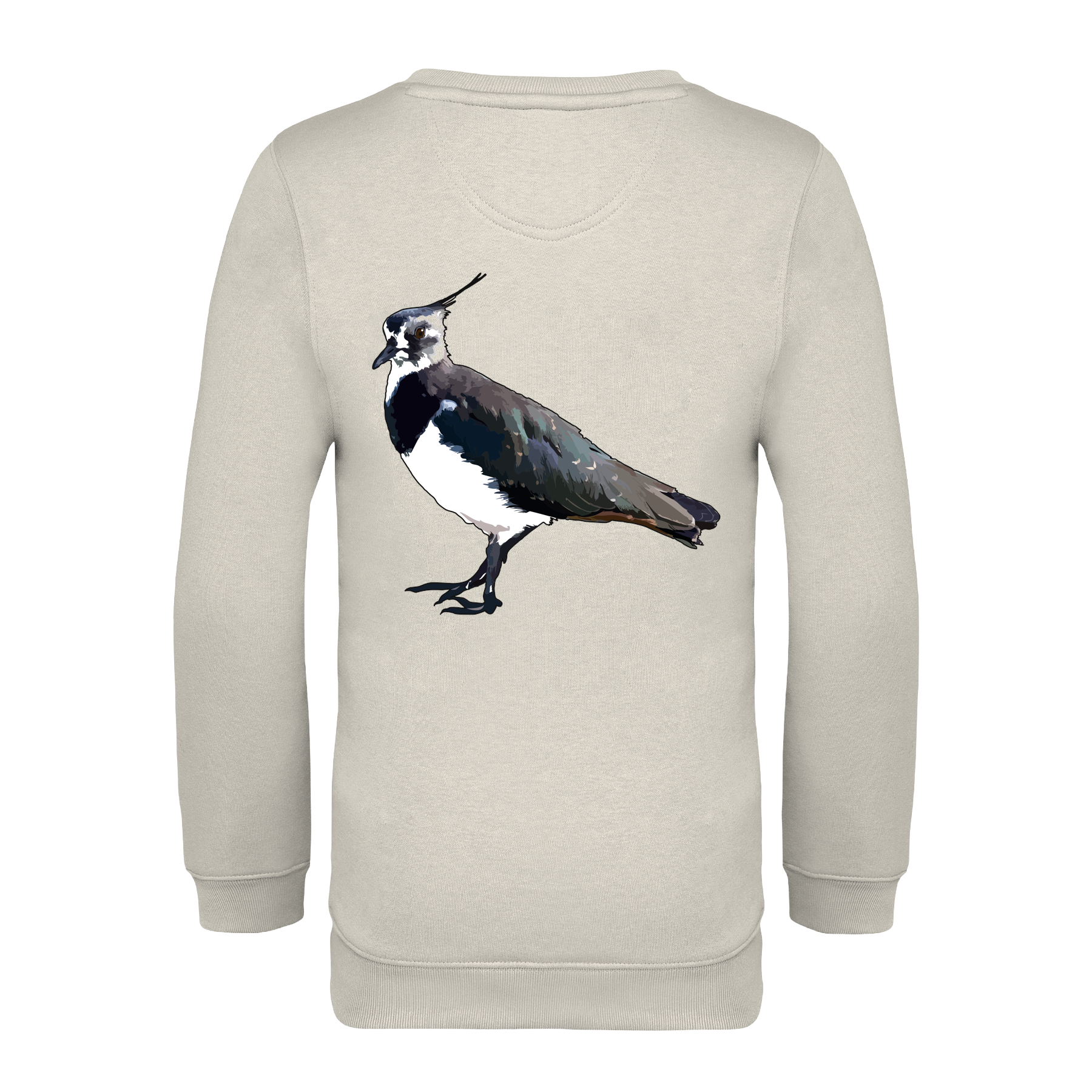 Kiebitz Bio Kinder Unisex Sweatshirt Backprint