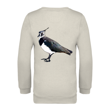 Kiebitz Bio Kinder Unisex Sweatshirt Backprint