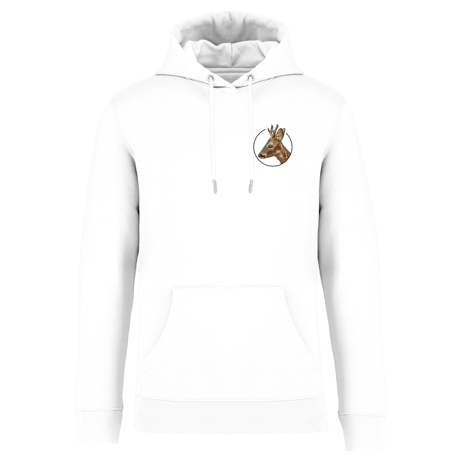 Rehbock Bio Männer Hoodie