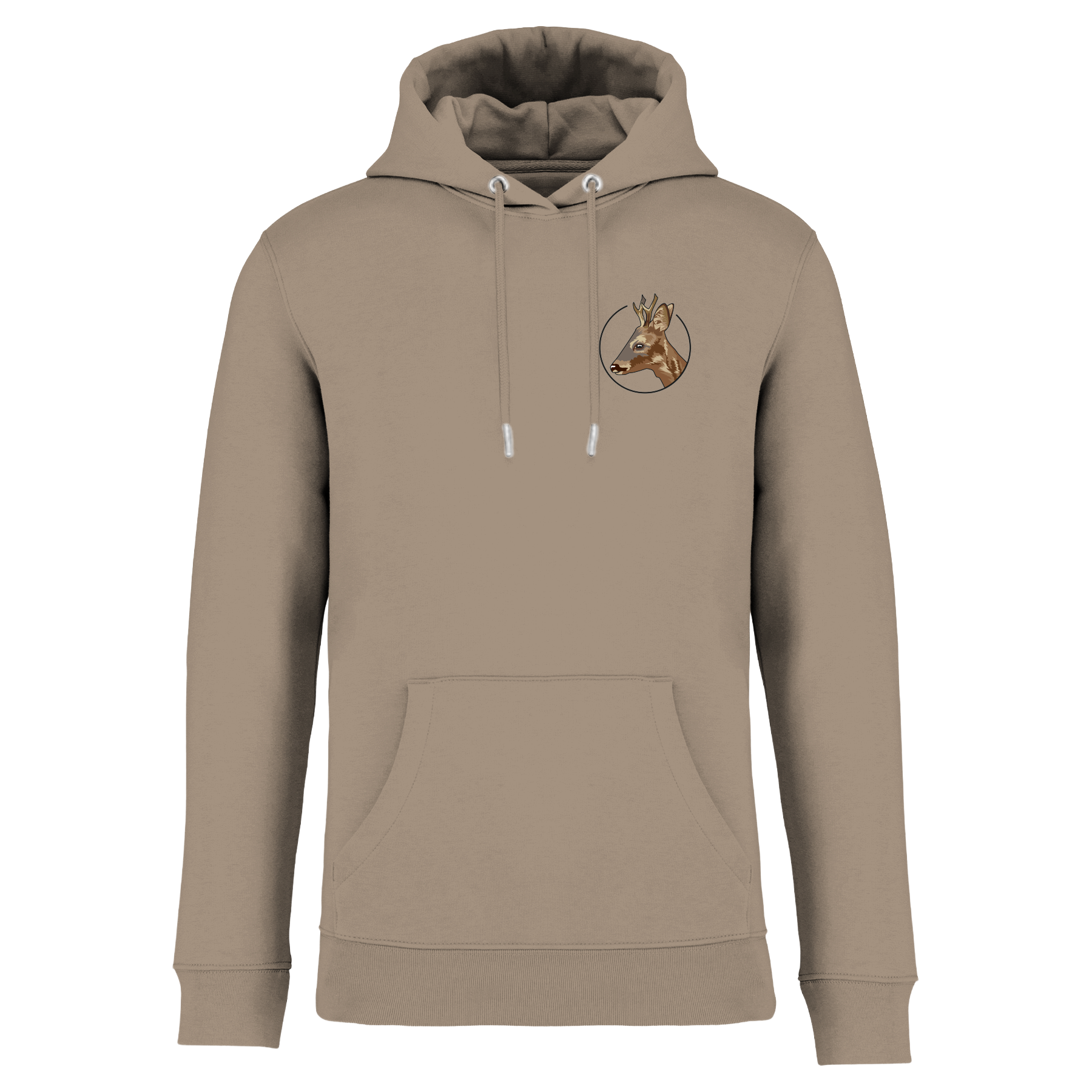 Rehbock Bio Männer Hoodie