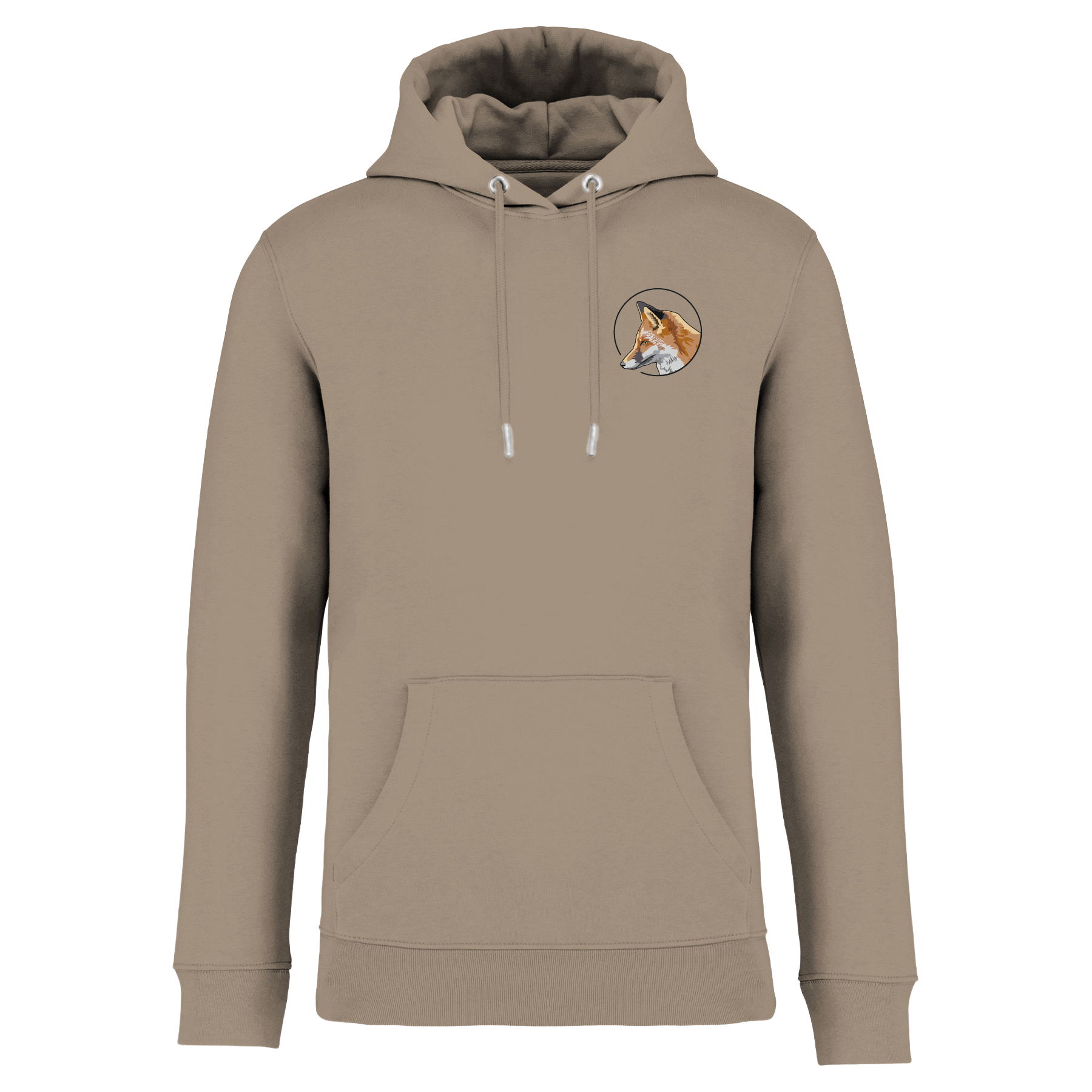 Fuchs Bio Männer Hoodie