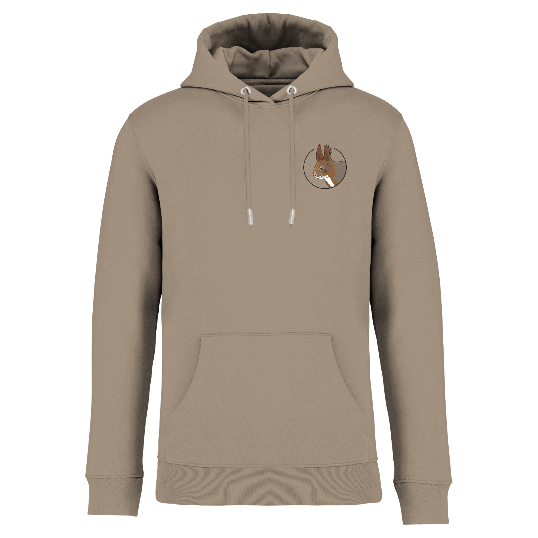 Eichhörnchen Bio Männer Hoodie