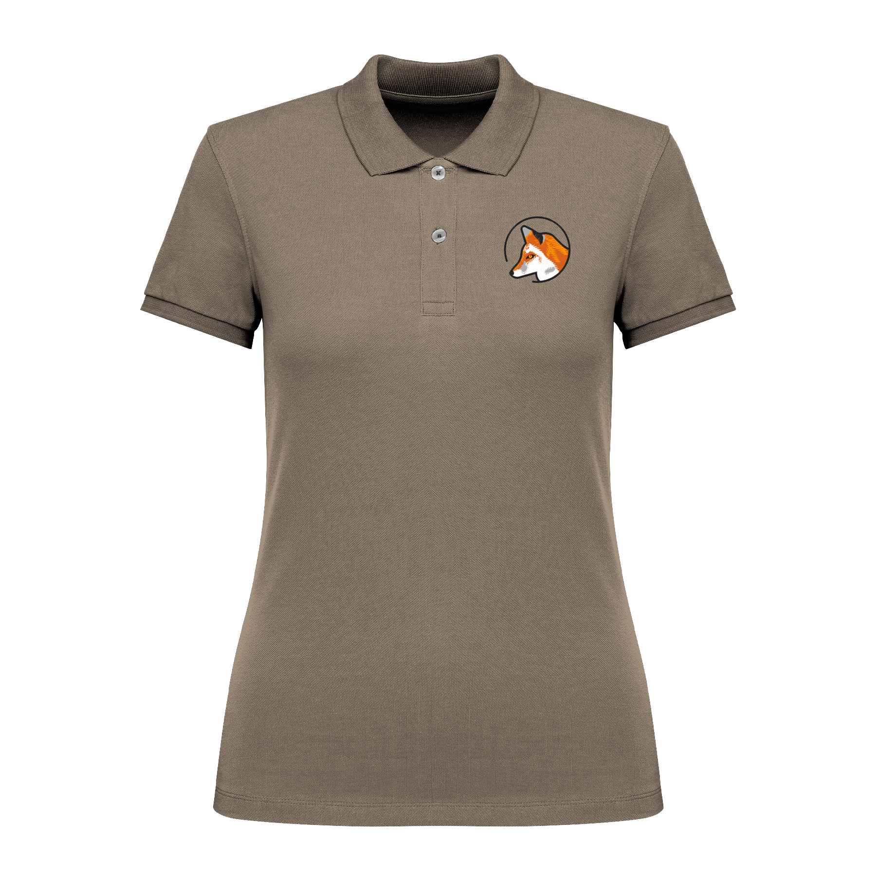 Fuchs Bio Frauen Poloshirt Stick