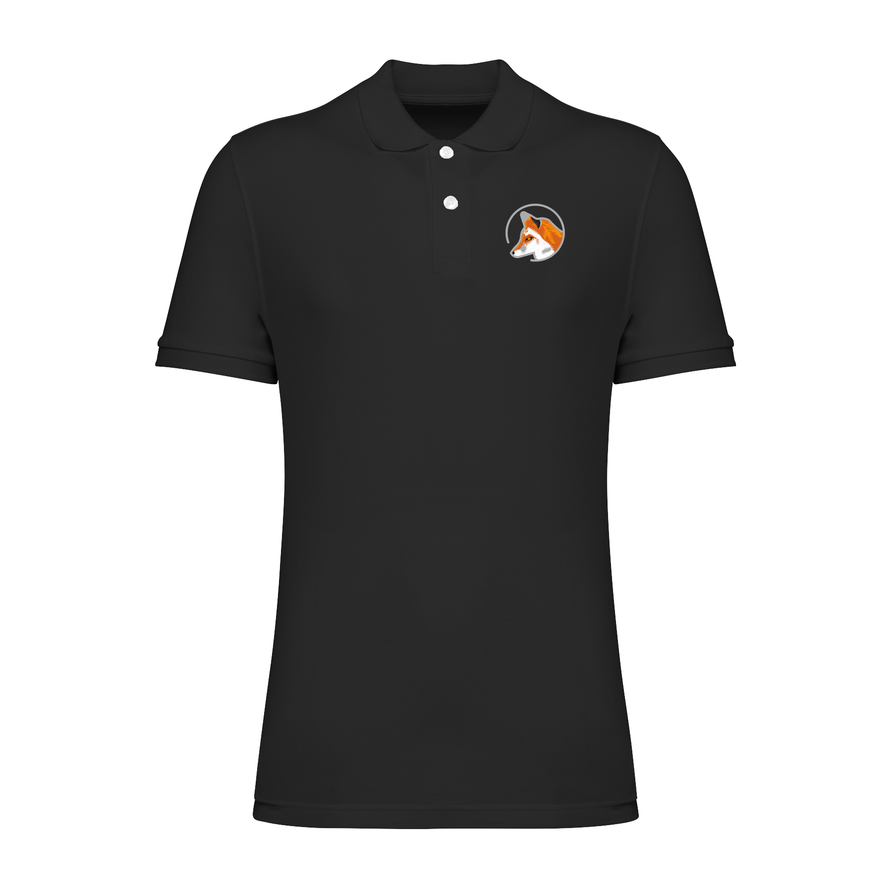 Fuchs Bio Männer Poloshirt Stick