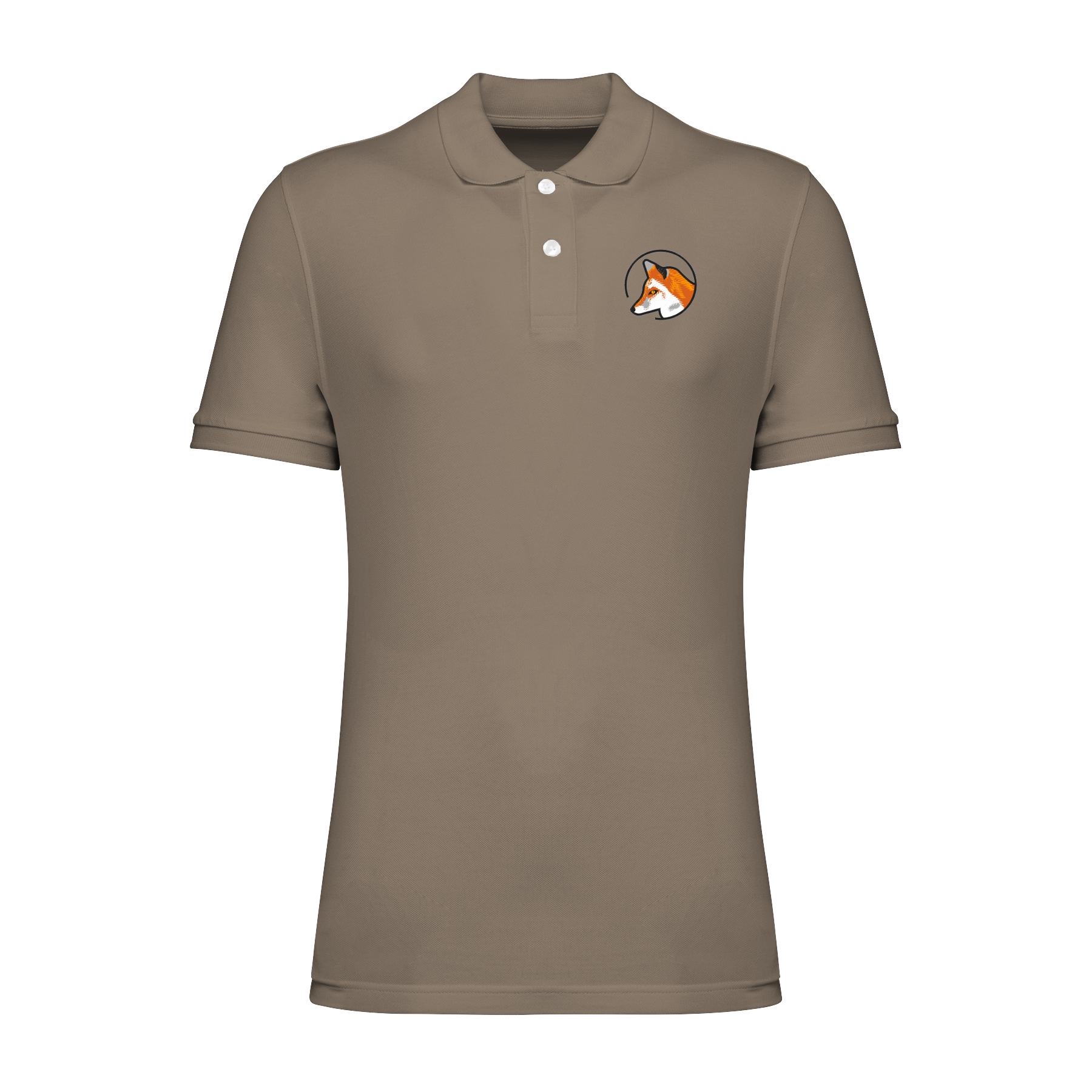 Fuchs Bio Männer Poloshirt Stick