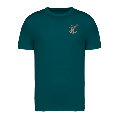 Hirsch Bio Männer T-Shirt Stick