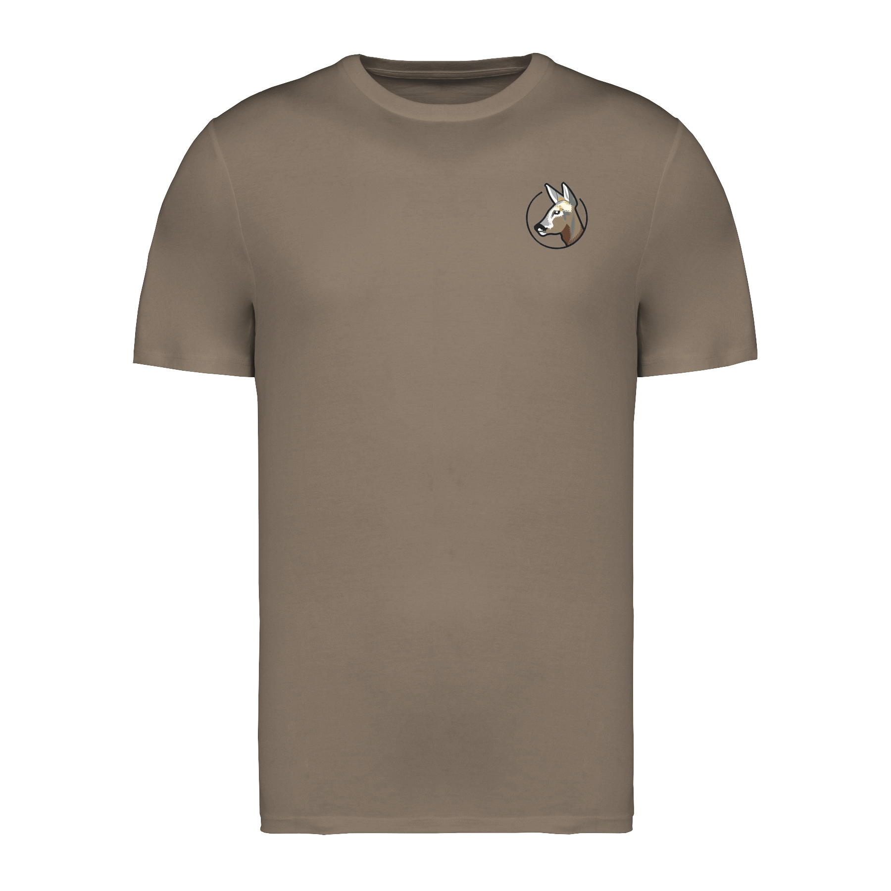 Reh Bio Männer T-Shirt Stick