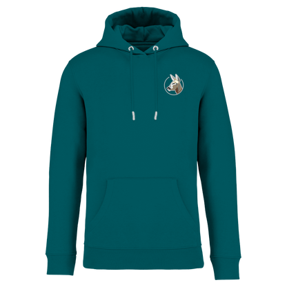 Reh Bio Männer Hoodie Stick