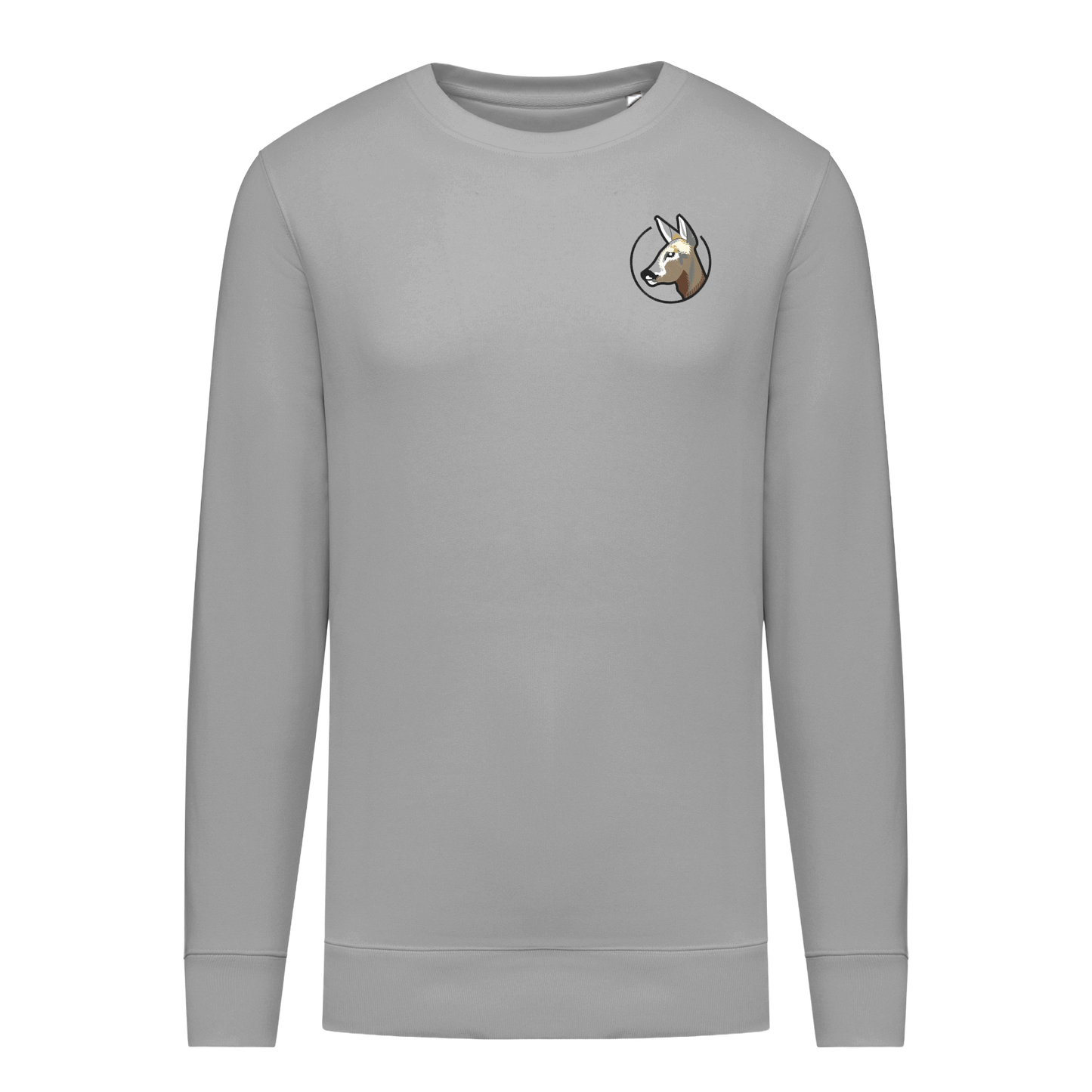 Reh Bio Männer Sweatshirt Stick