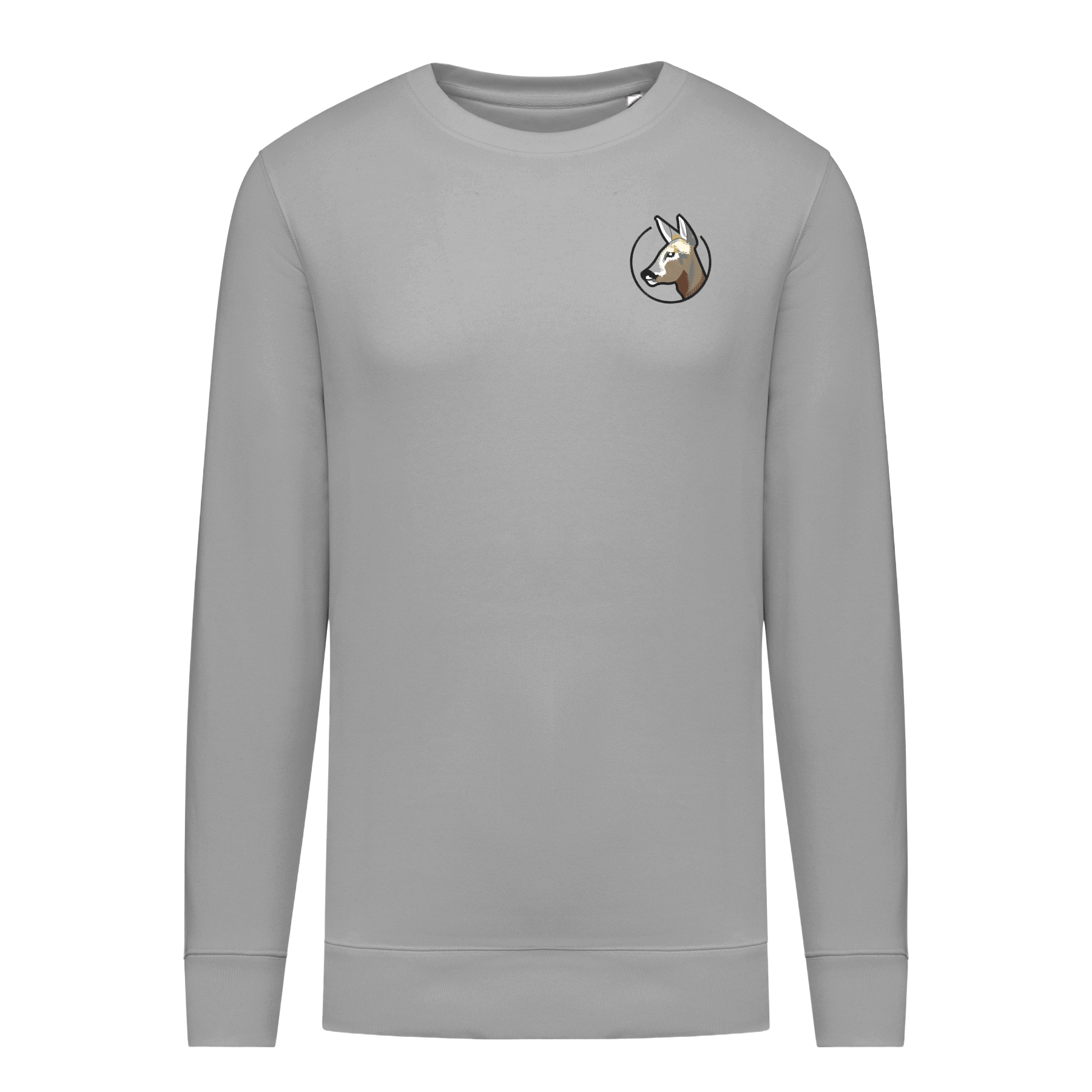 Reh Bio Männer Sweatshirt Stick