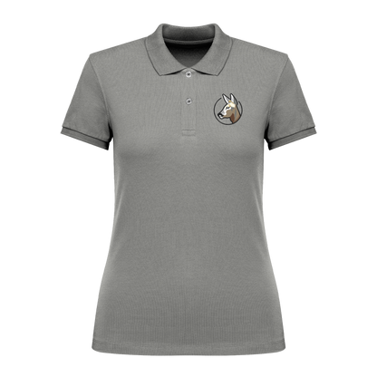Reh Bio Frauen Poloshirt Stick