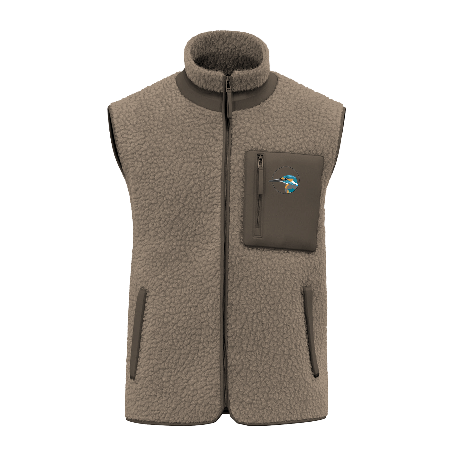 Eisvogel Sherpa Unisex Weste