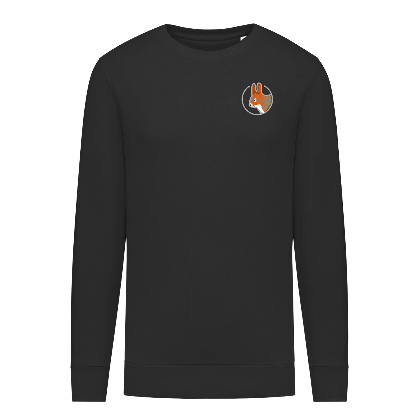 Eichhörnchen Bio Unisex Sweatshirt Stick