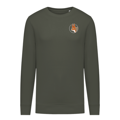 Eichhörnchen Bio Unisex Sweatshirt Stick