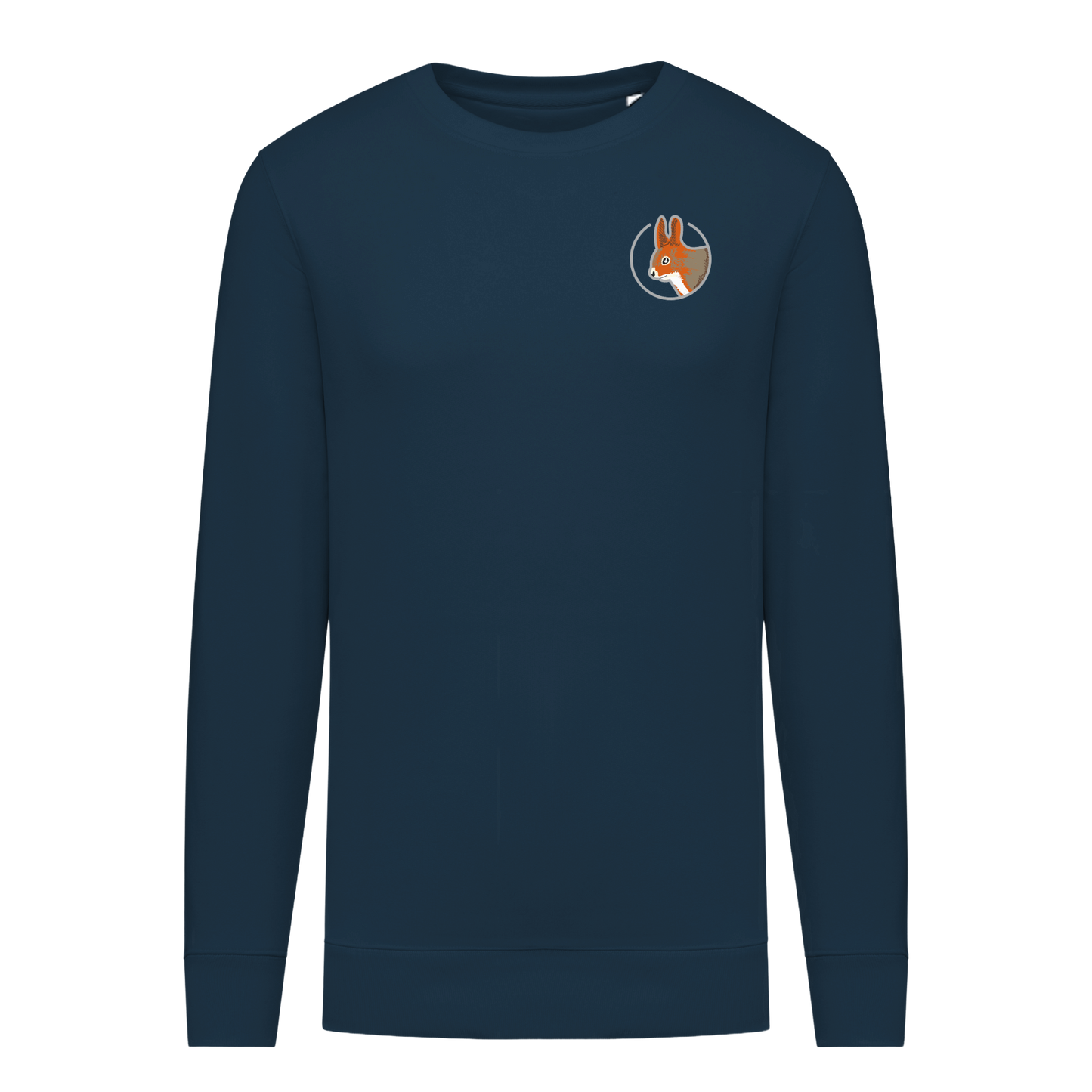 Eichhörnchen Bio Unisex Sweatshirt Stick