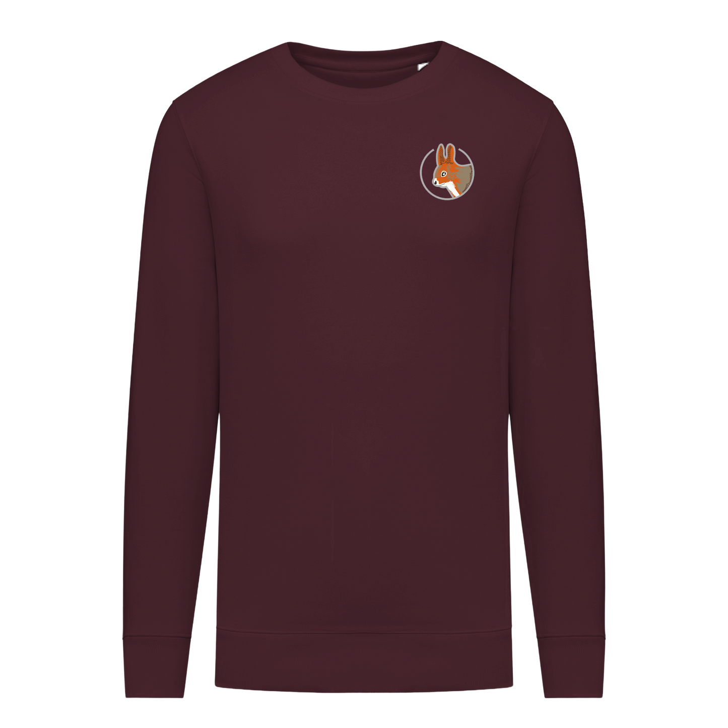 Eichhörnchen Bio Unisex Sweatshirt Stick