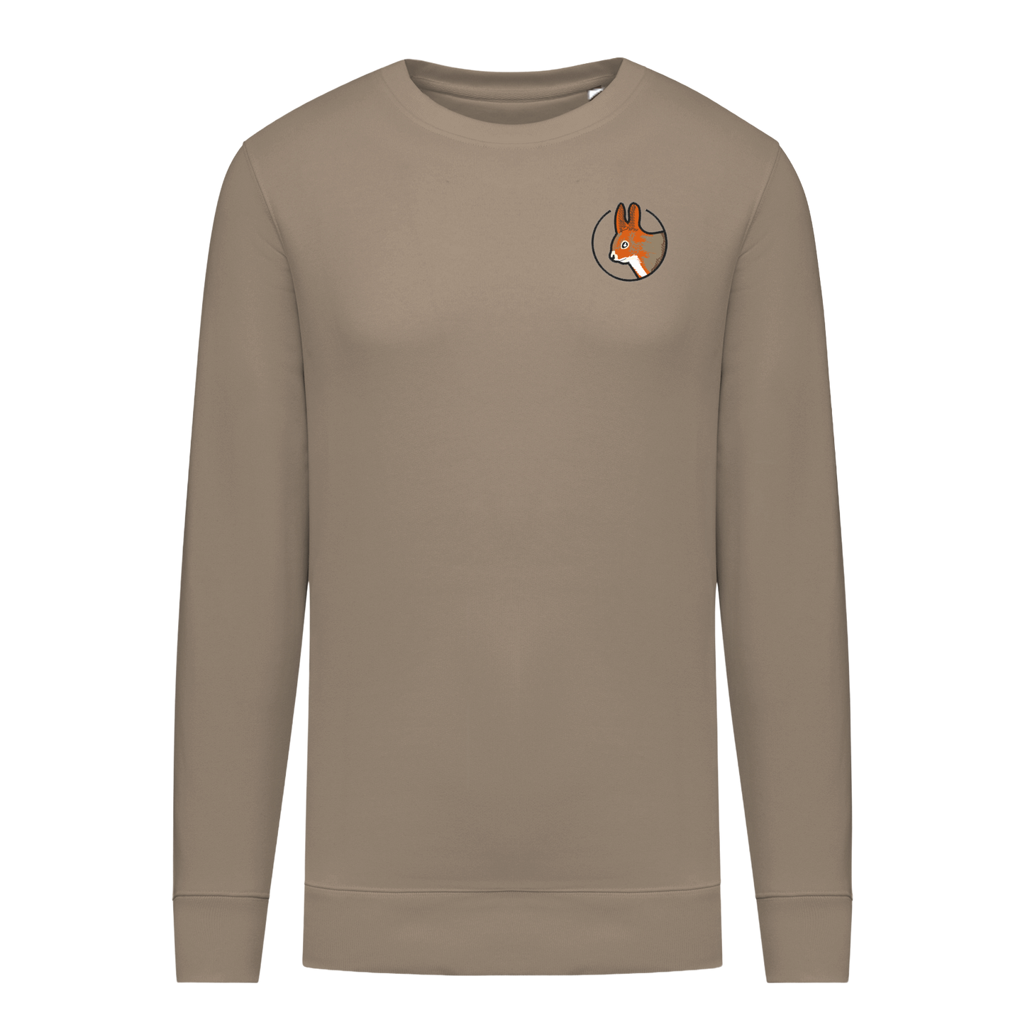 Eichhörnchen Bio Männer Sweatshirt Stick