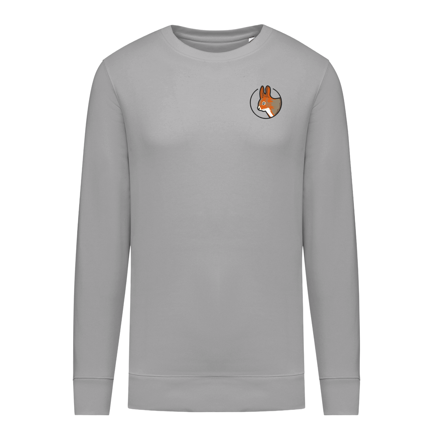 Eichhörnchen Bio Unisex Sweatshirt Stick