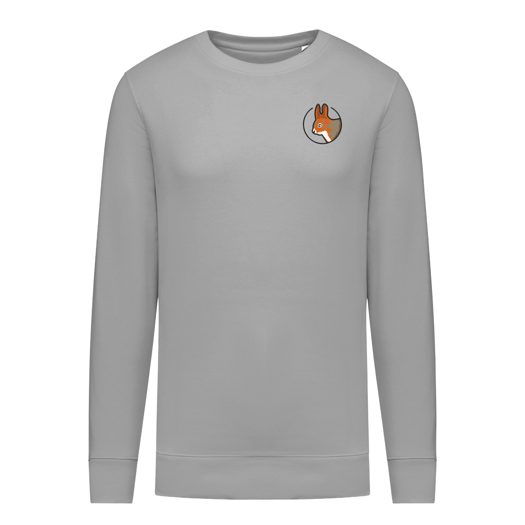 Eichhörnchen Bio Männer Sweatshirt Stick