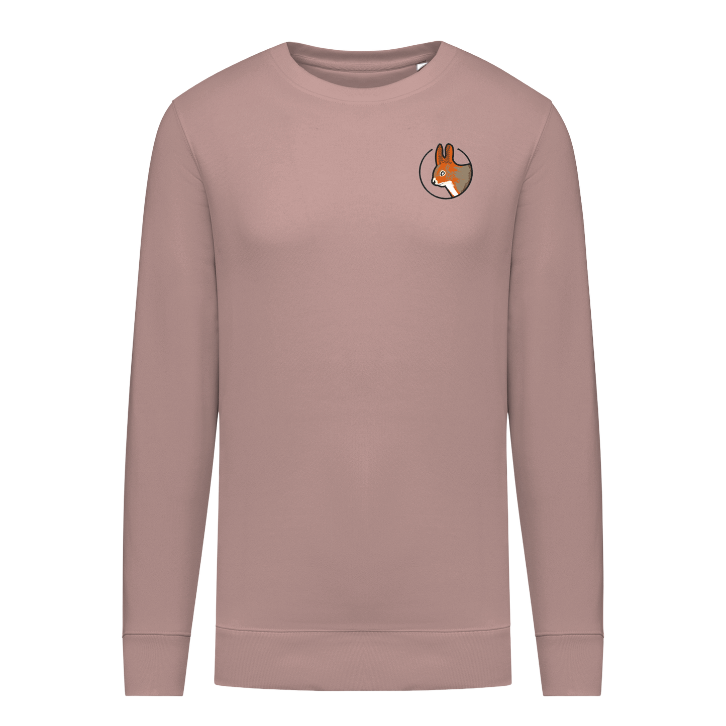 Eichhörnchen Bio Unisex Sweatshirt Stick