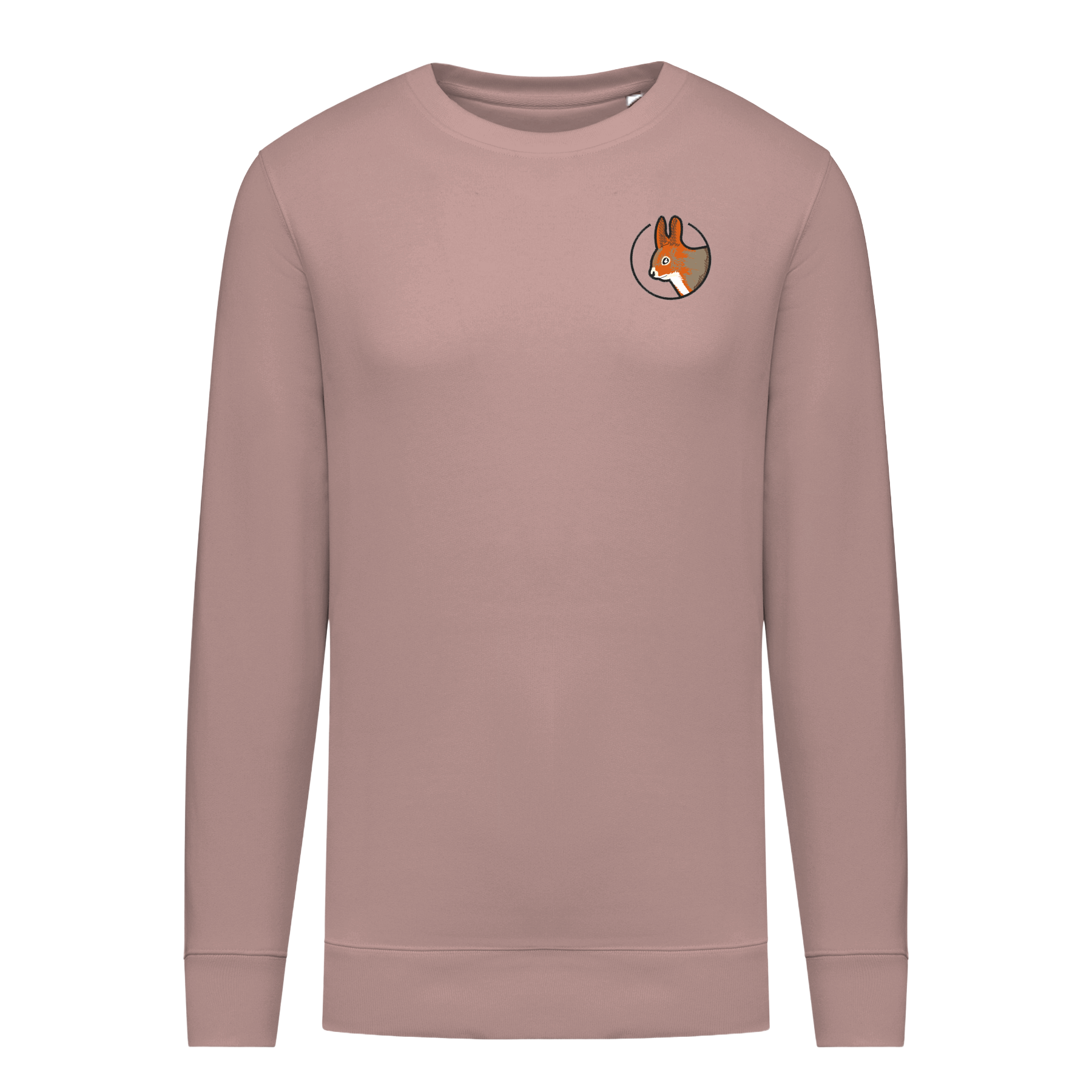 Eichhörnchen Bio Unisex Sweatshirt Stick