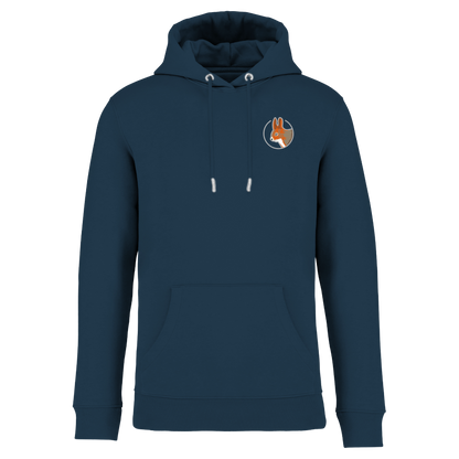 Eichhörnchen Bio Männer Hoodie Stick