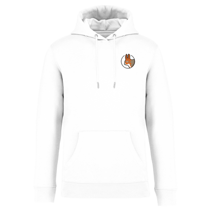 Eichhörnchen Bio Männer Hoodie Stick