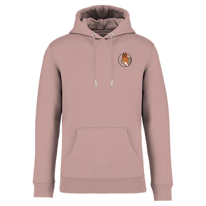 Eichhörnchen Bio Unisex Hoodie Stick